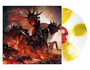 BLOOD RED THRONE - IMPERIAL CONGREGATION (GOLD w/ RED SPLATTER vinyl LP)