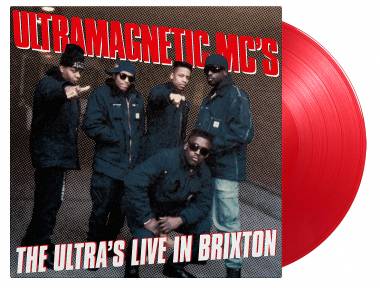 ULTRAMAGNETIC MC'S - THE ULTRA'S LIVE IN BRIXTON (RED vinyl LP)